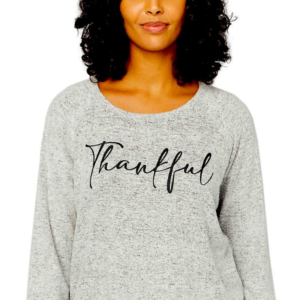 SALE!!! Buffalo David Bitton NWT Woman’s Light Gray Thankful Sweater
